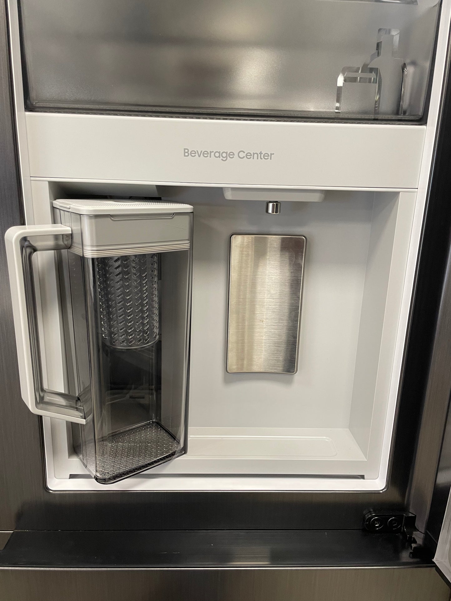 SAMSUNG Series 9 Beverage Center RH69CG895DB1EU Smart American-Style Fridge Freezer - Black