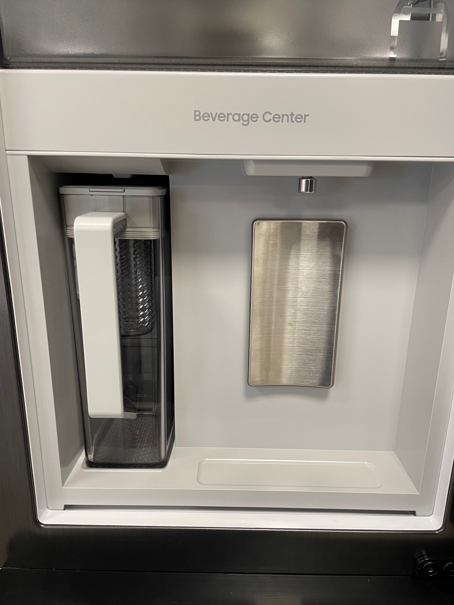 SAMSUNG Series 9 Beverage Center RH69CG895DB1EU Smart American-Style Fridge Freezer - Black