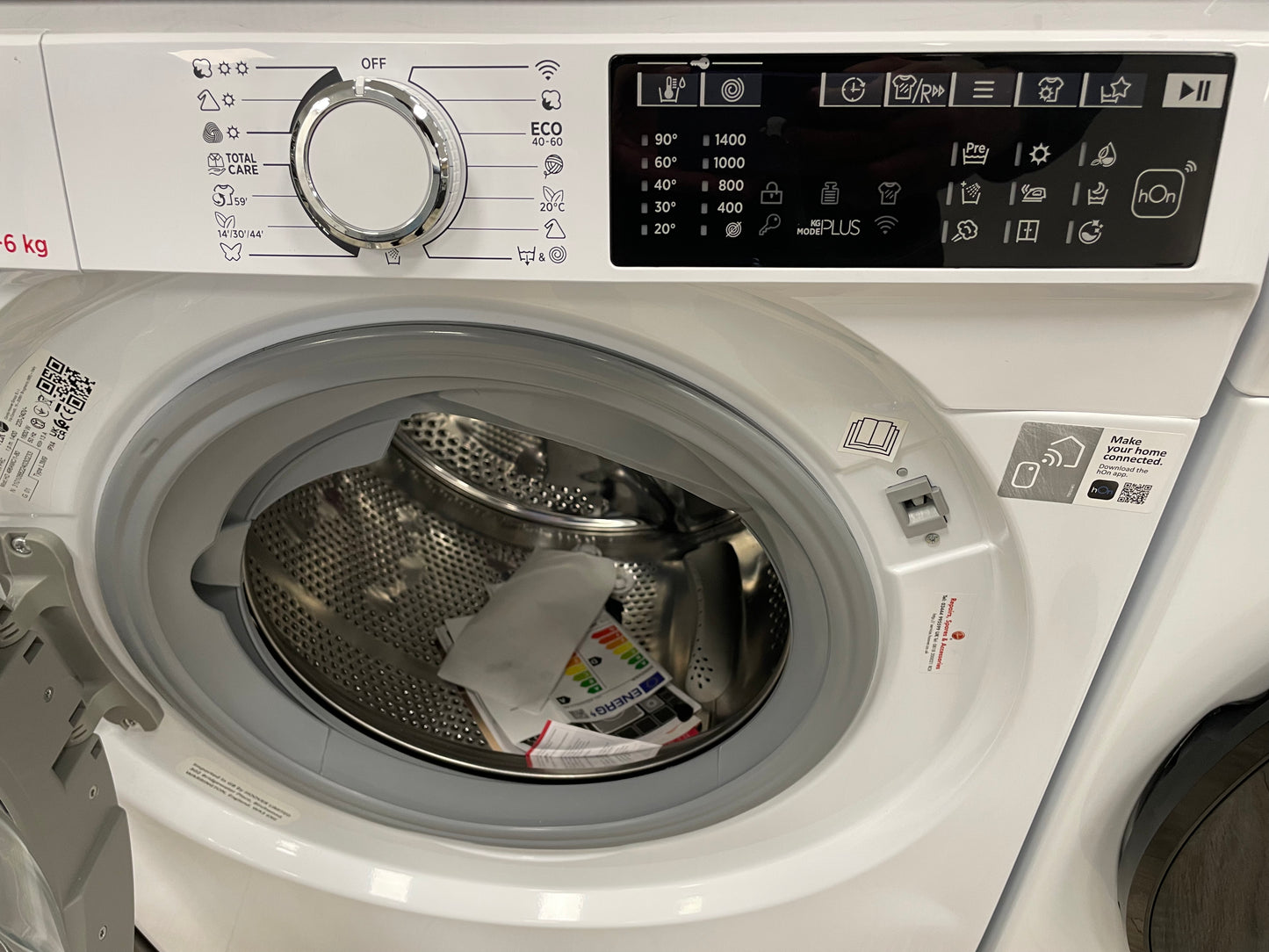H-Wash & Dry 500 Washer Dryer - White - 9/6kg (HD 496AMC/1-80)
