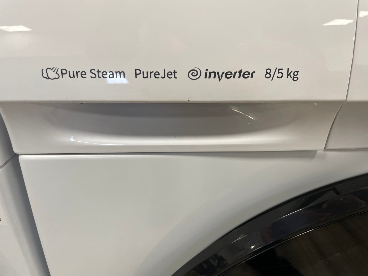 HISENSE 3 Series WDQA8014EVJM 8 kg Washer Dryer - White