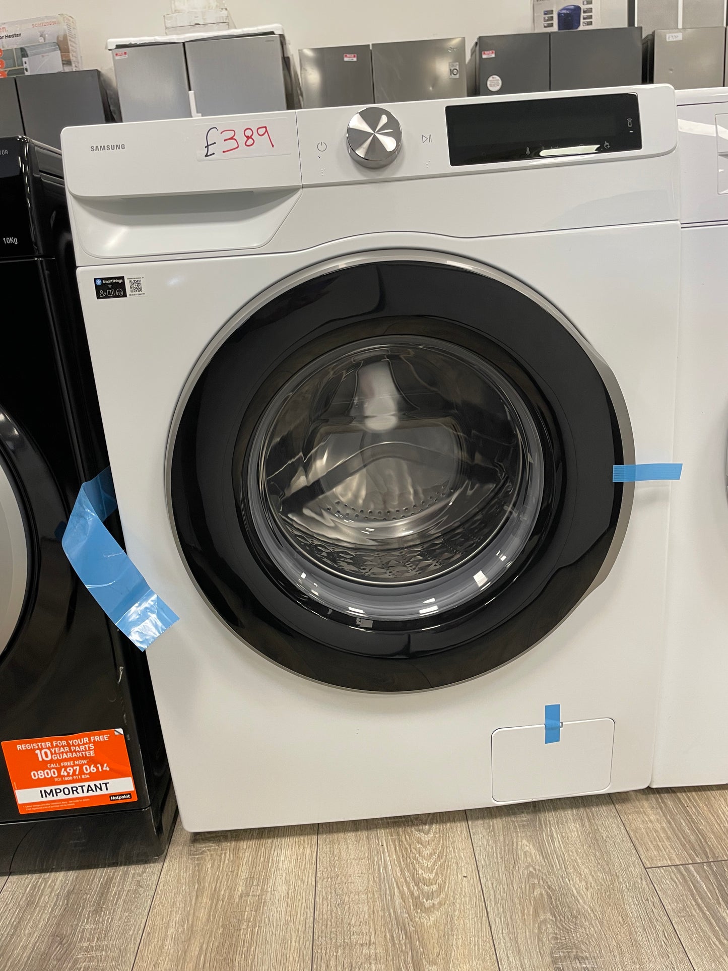 SAMSUNG Series 6 AI Energy WW90DG6U85LEU1 WiFi-enabled 9 kg 1400 Spin Washing Machine - White
