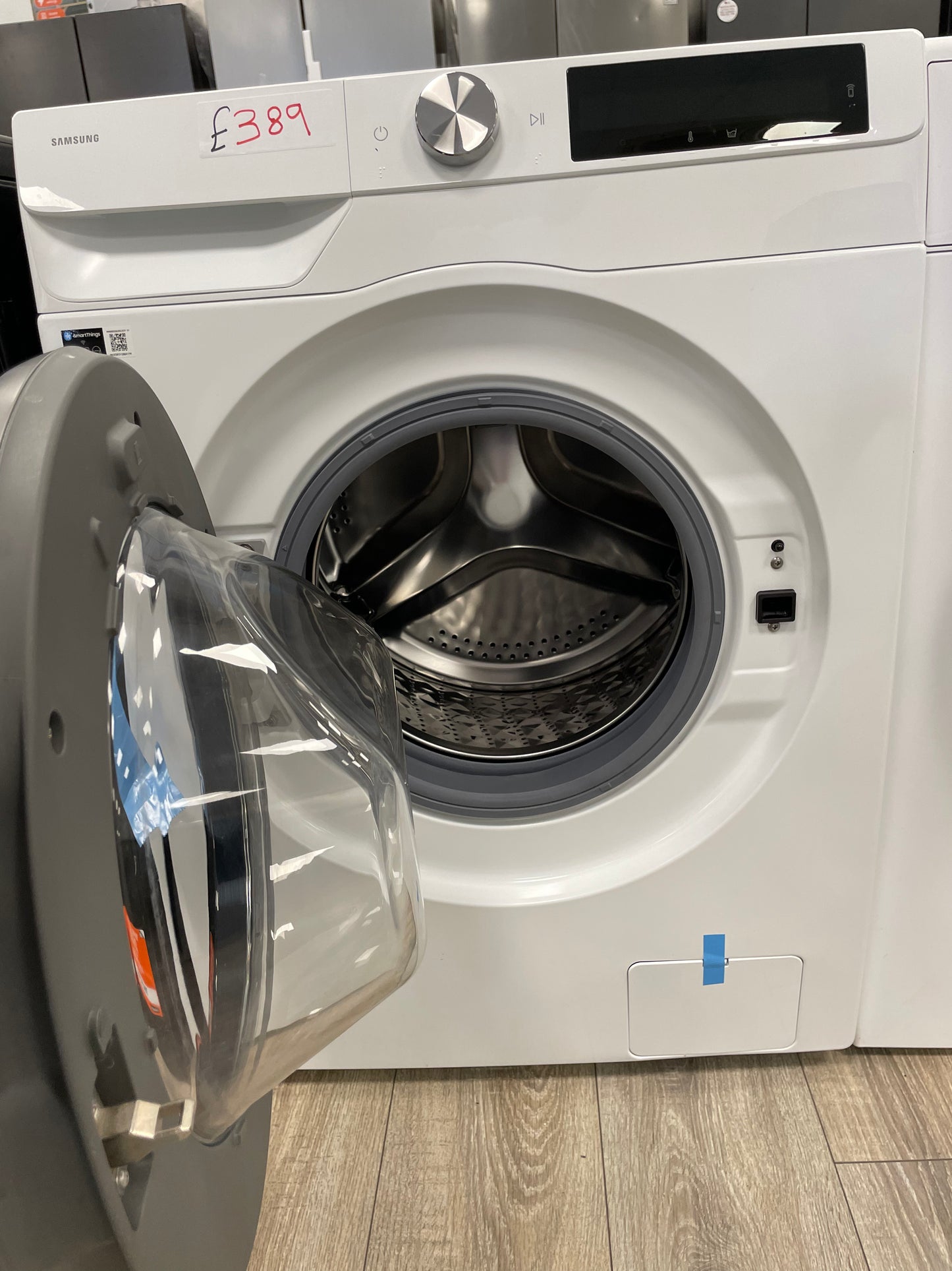 SAMSUNG Series 6 AI Energy WW90DG6U85LEU1 WiFi-enabled 9 kg 1400 Spin Washing Machine - White