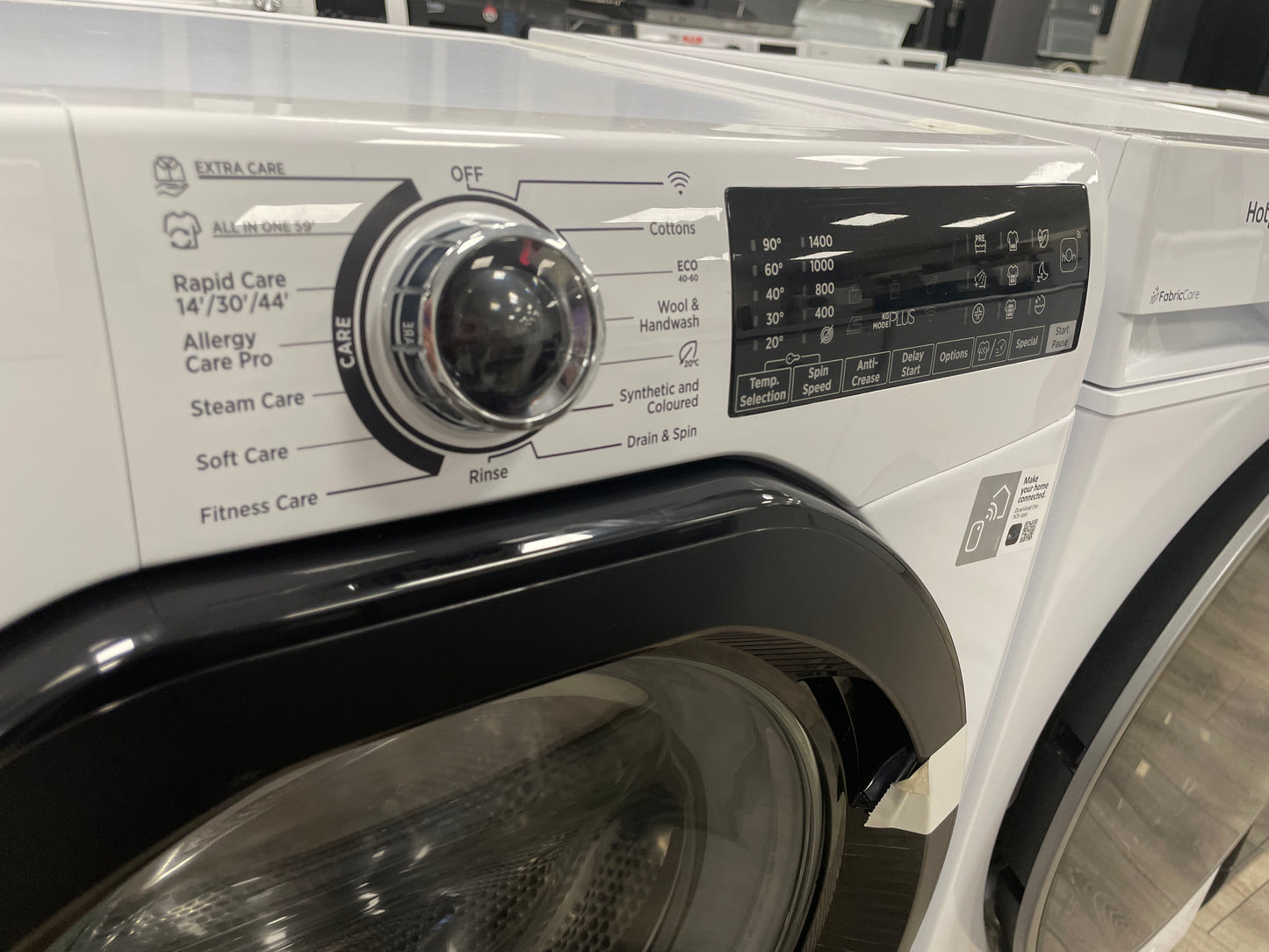 HOOVER H-Wash 350 H3WPS4106TM6-80 WiFi-enabled 10 kg 1400 Spin Washing Machine - White