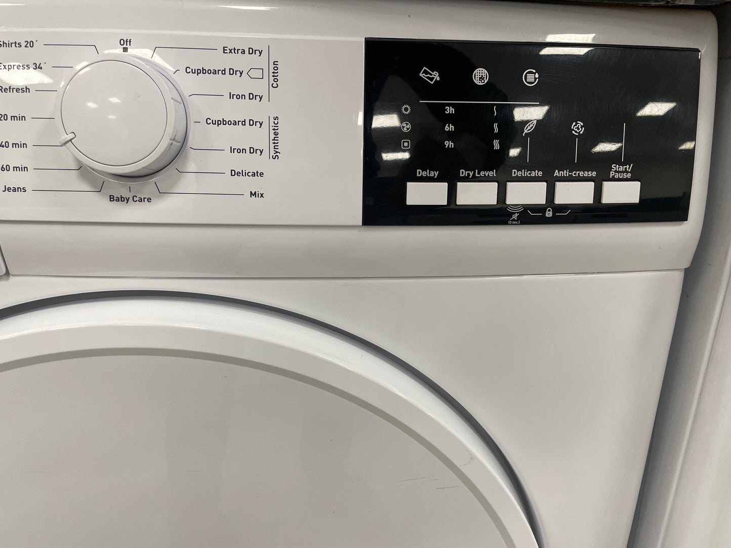 LOGIK LHP8W23 8 kg Heat Pump Tumble Dryer - White