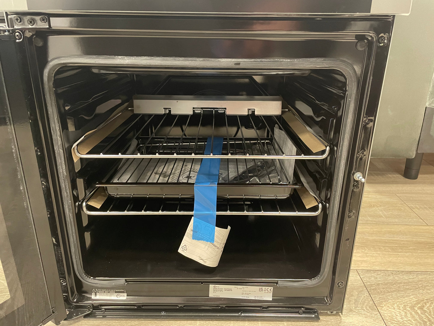 FLAVEL MLB72NDS 50 cm Gas Cooker - Silver