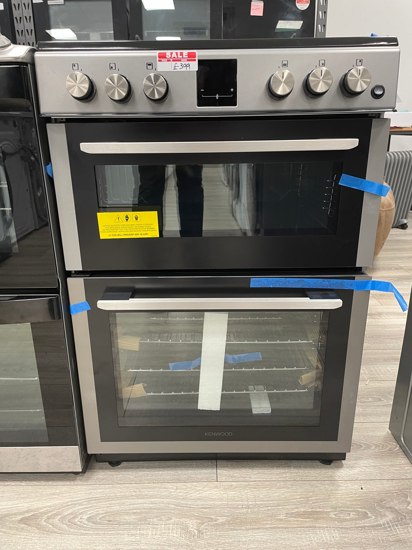 KENWOOD KTG606S22 60 cm Gas Cooker - Silver