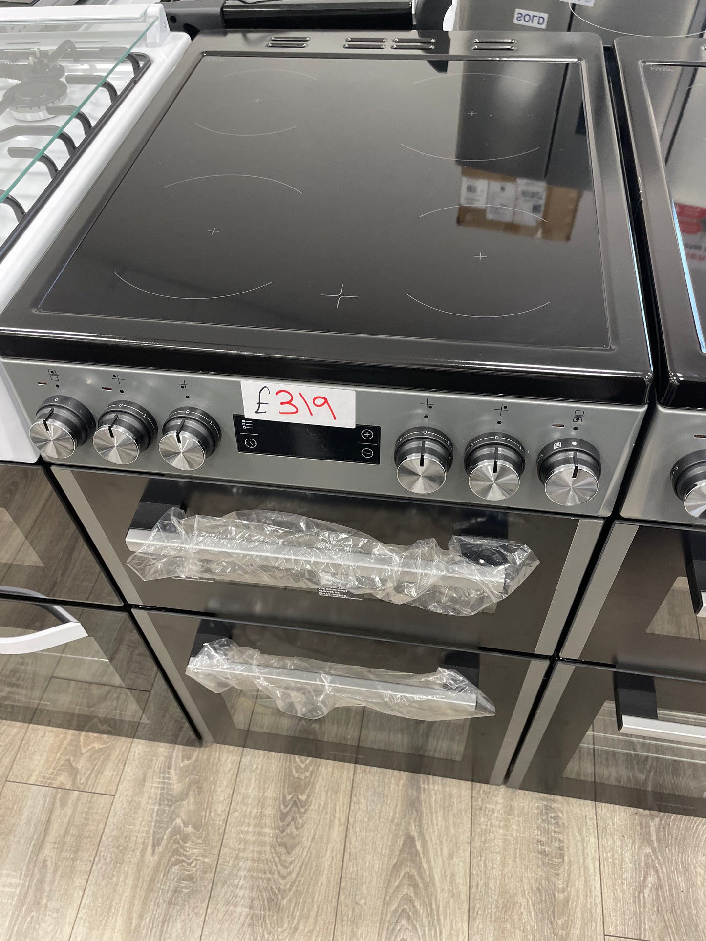 KENWOOD KTC50S25 50 cm Electric Ceramic Cooker - Silver