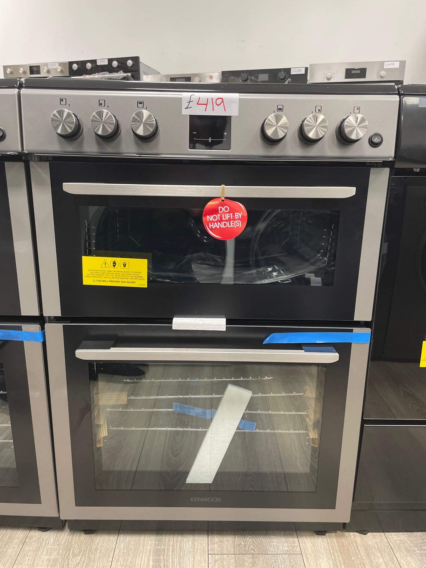 KENWOOD KTG606S22 60 cm Gas Cooker - Silver