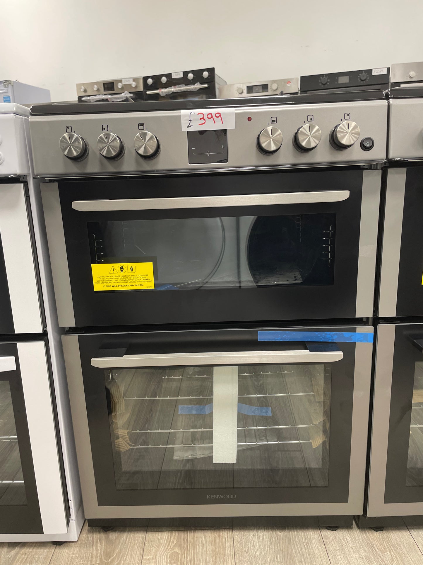 KENWOOD KDG606S22 60 cm Gas Cooker - Silver