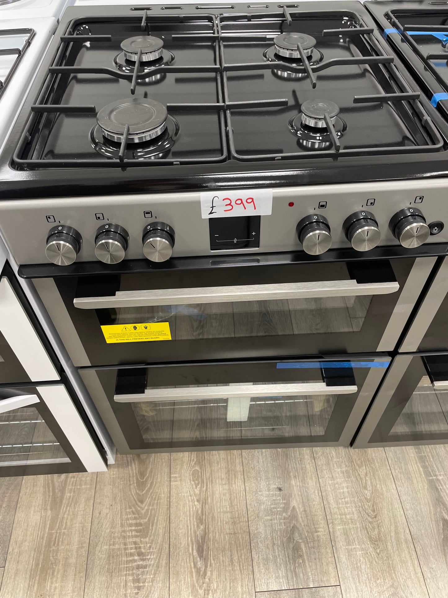 KENWOOD KDG606S22 60 cm Gas Cooker - Silver