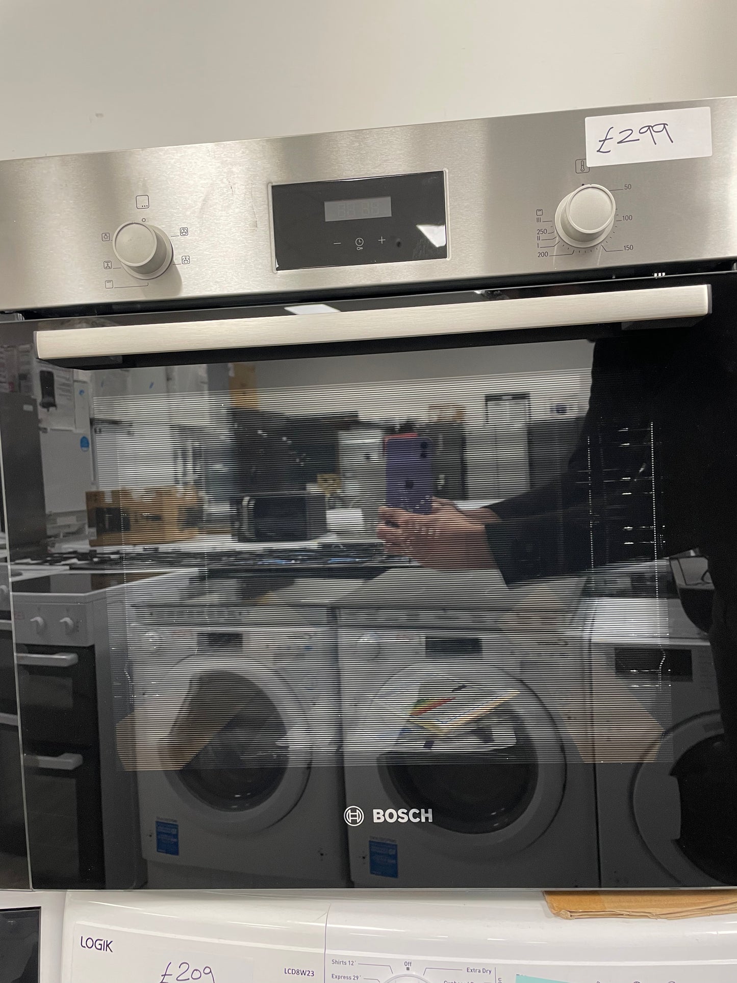 BOSCH Series 2 HHF113BR0B Plug-in Electric Oven - Stainless Steel