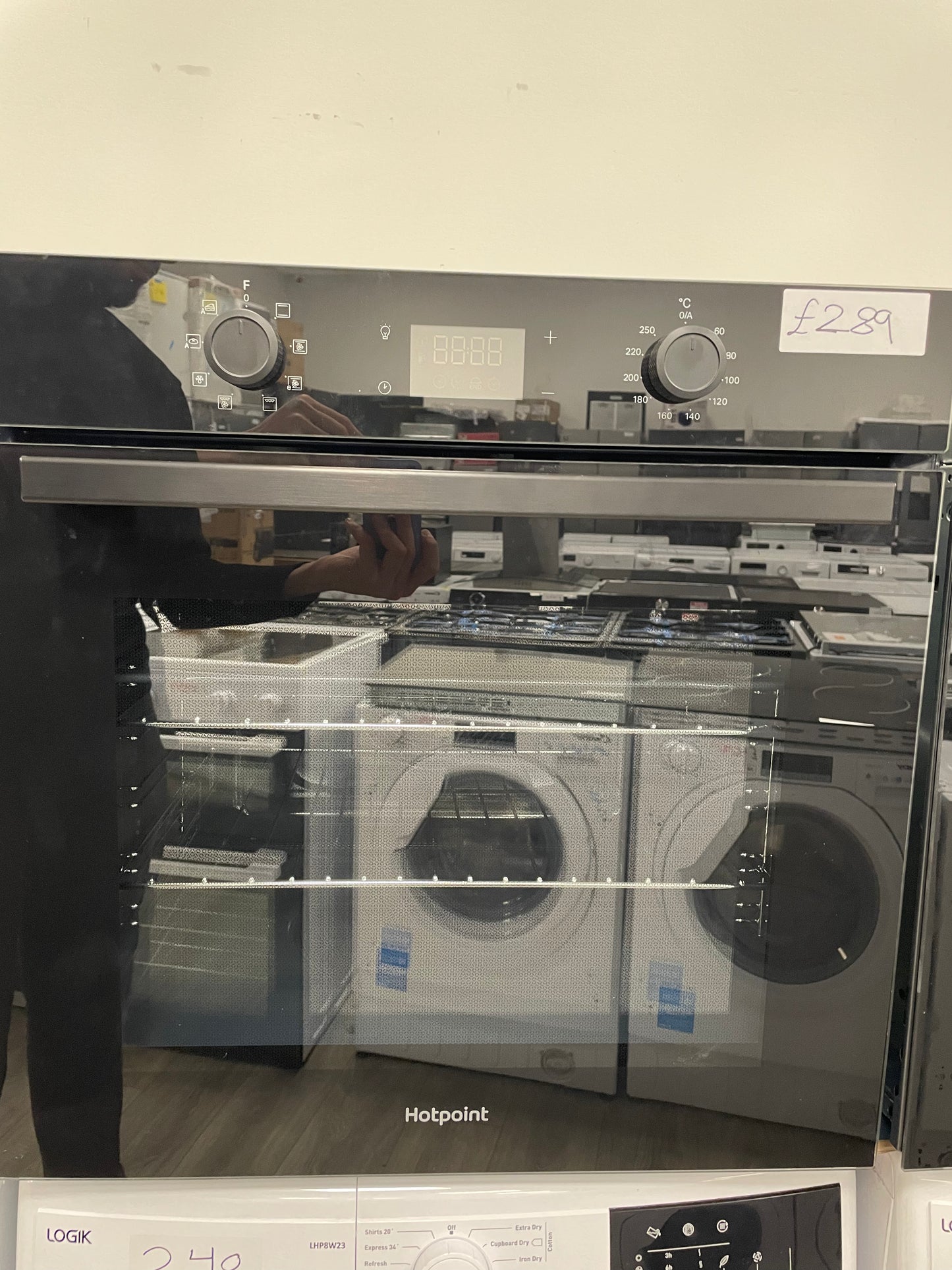 Hotpoint Class 2 HO 455C B UK Built In Electric Single Oven - Black - A Rated