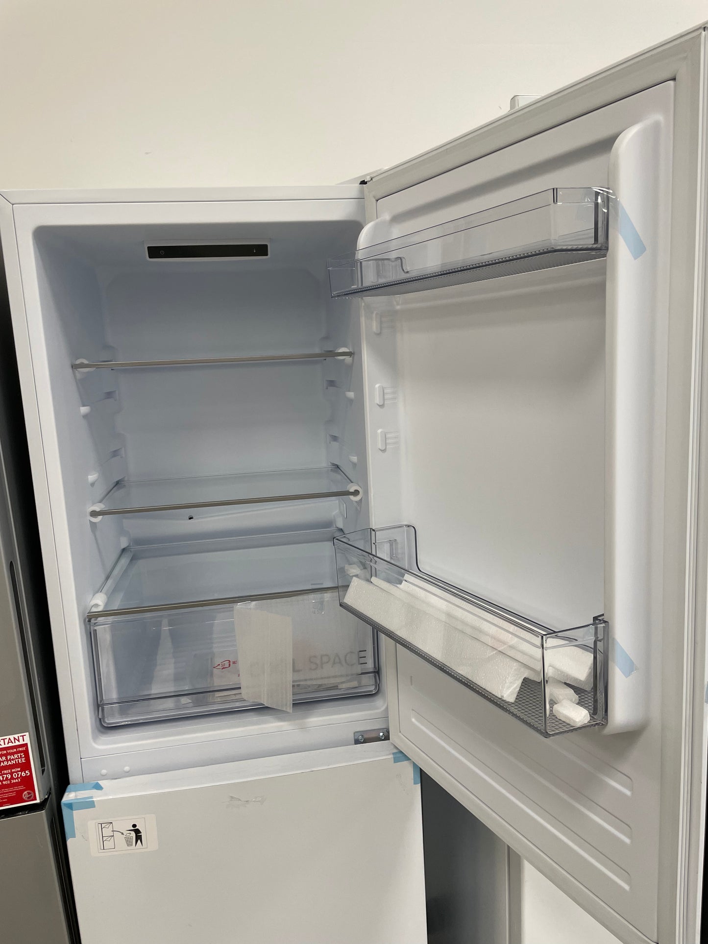Hoover H-FRIDGE 300 HOCT3L517EWK-1 176cm 50/50 Fridge Freezer - White - E Rated