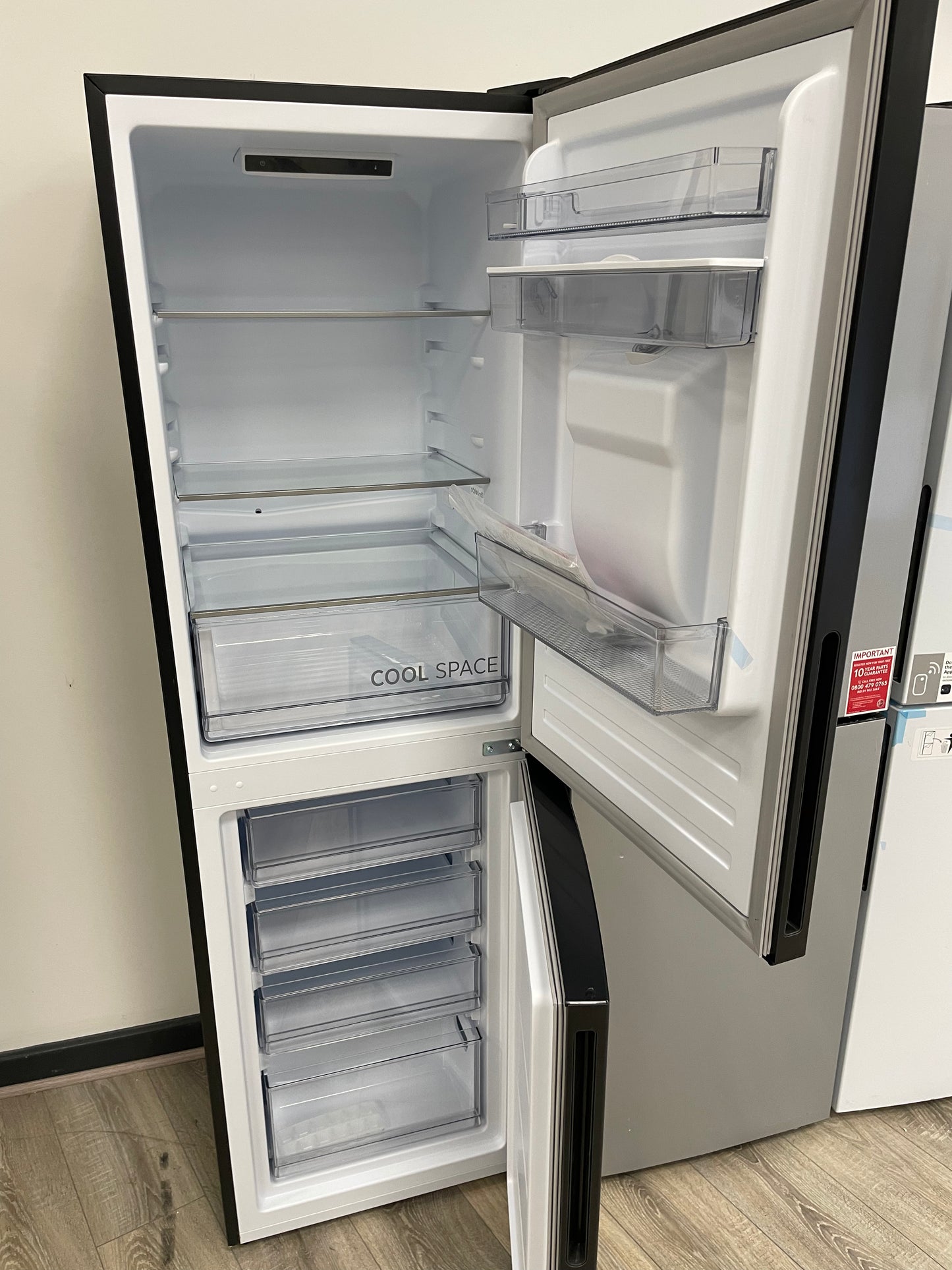 HOOVER HOCT3L517EBK 50/50 Fridge Freezer - Black