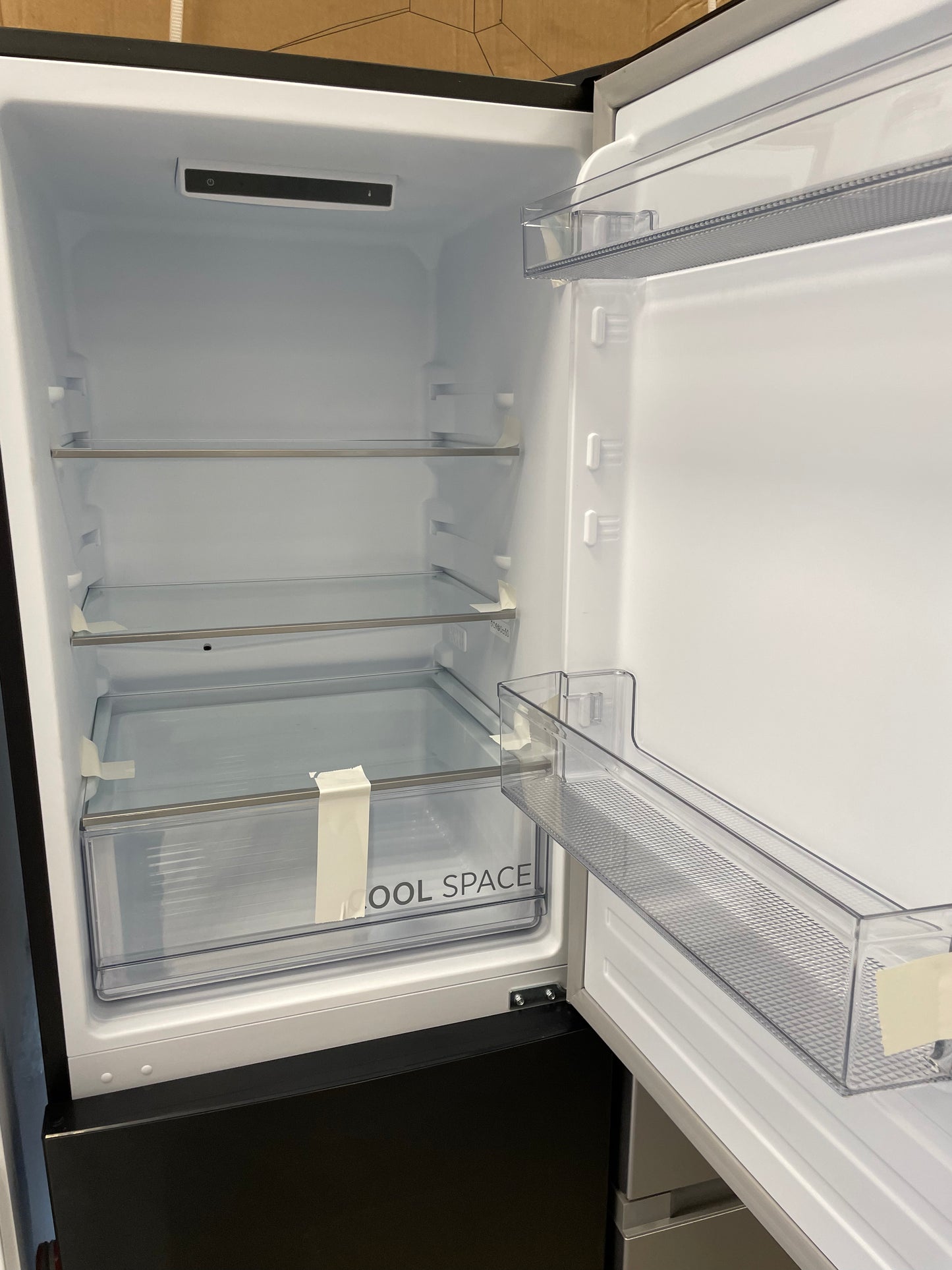 HOOVER HOCT3L517EBK 50/50 Fridge Freezer - Black