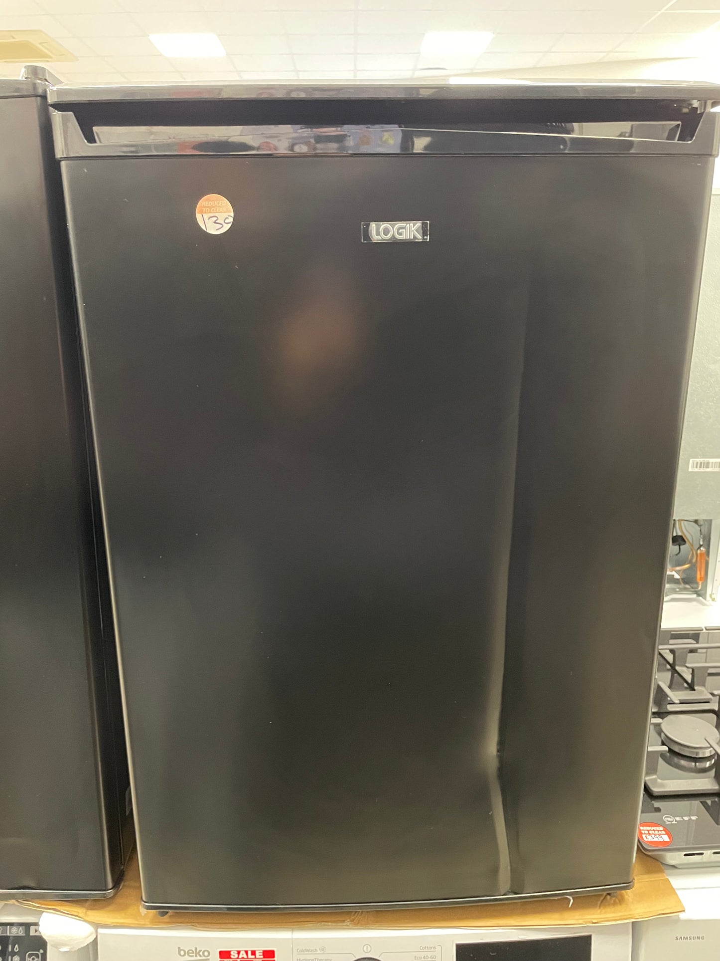 LOGIK LUL55B23 Undercounter Fridge - Black