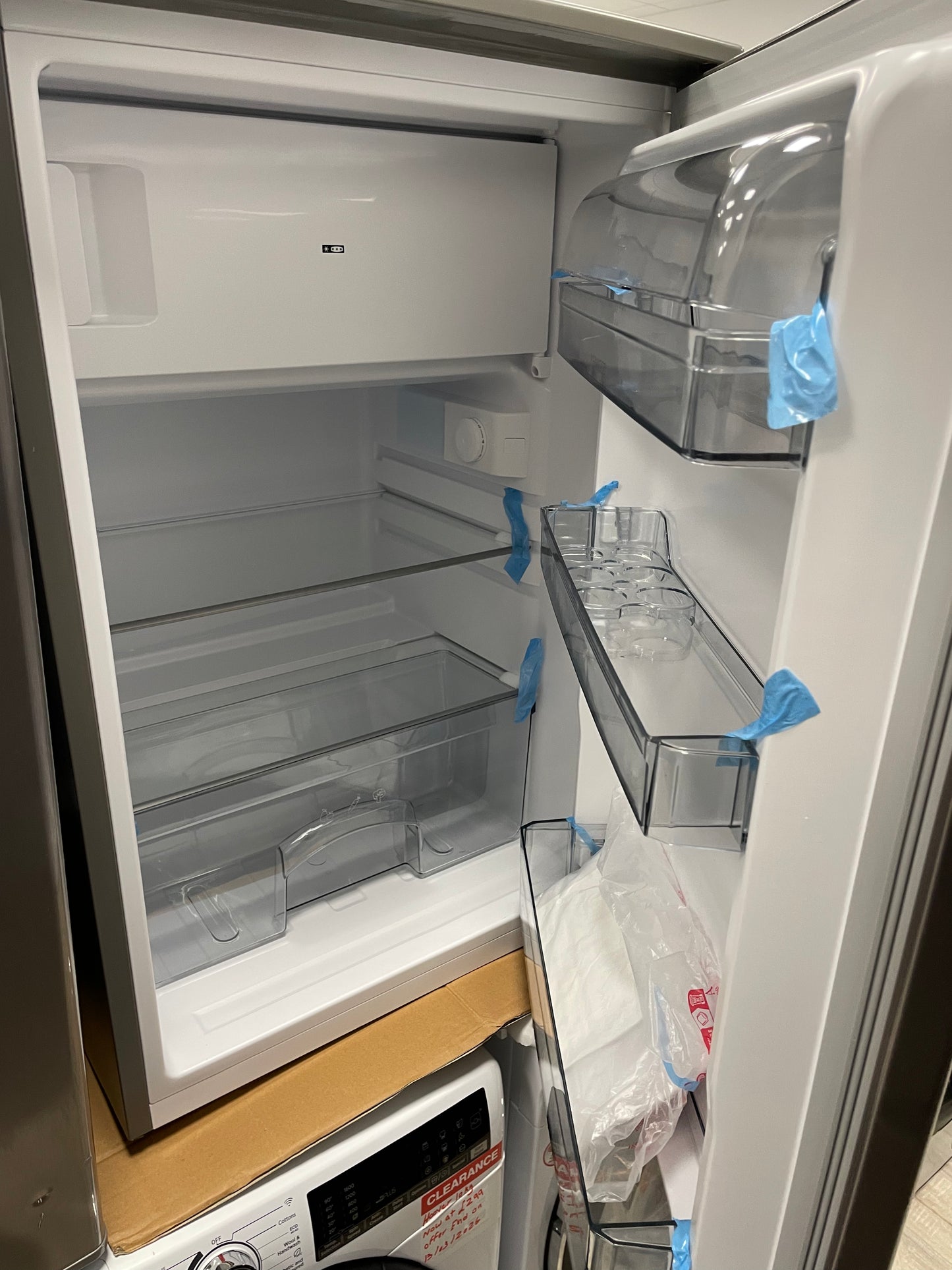 KENWOOD KUR55X23 Undercounter Fridge - Silver