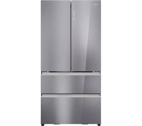 HAIER Series 7 HFR79F19EFGK Fridge Freezer - Sapphire Glass