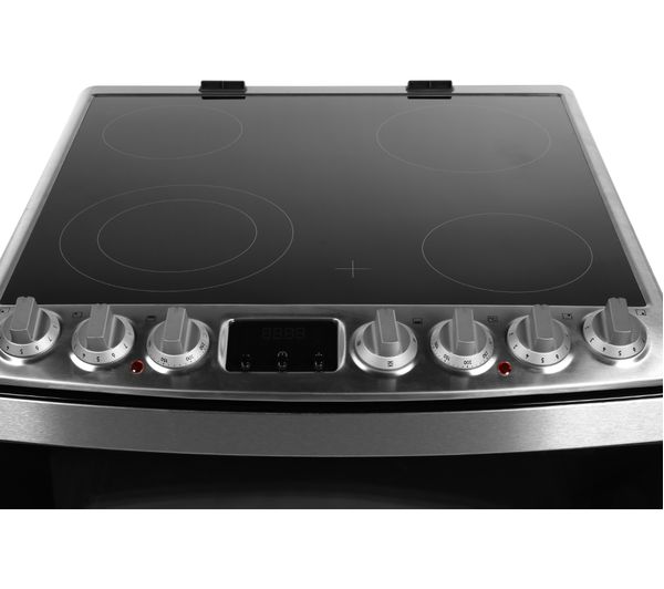 AEG CCS6741ACM 60 cm Electric Ceramic Cooker - Stainless Steel