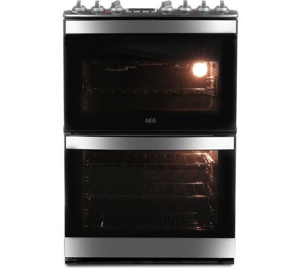 AEG CCS6741ACM 60 cm Electric Ceramic Cooker - Stainless Steel