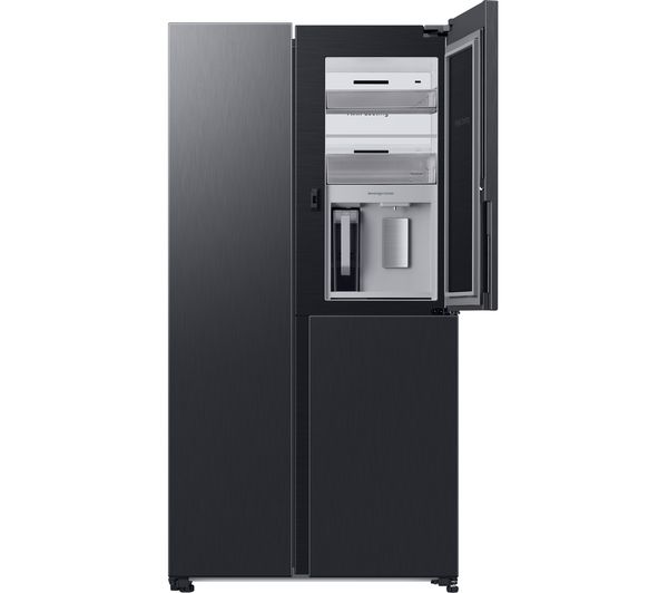 SAMSUNG Series 9 Beverage Center RH69B8931B1/EU American-Style Fridge Freezer - Black Stainless