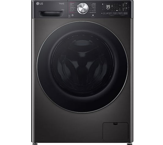 LG EZDispense F4Y913BCTA1 WiFi-enabled 13 kg 1400 Spin Washing Machine - Black